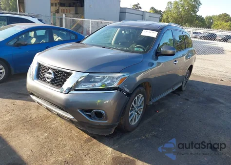 2016 Nissan Pathfinder S from USA, damaged, VIN 5N1AR2MM1GC653217